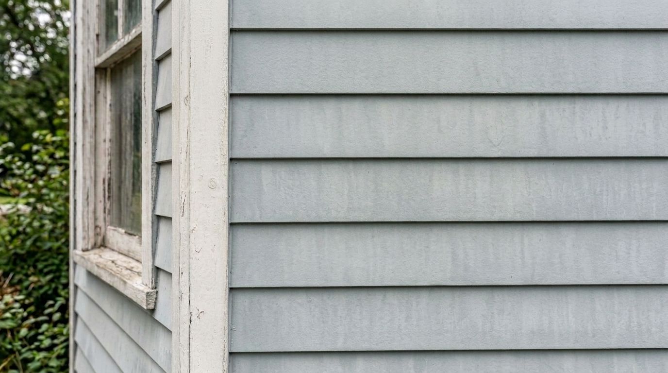 Home exterior before repaint