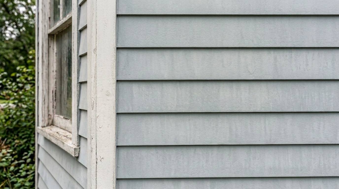 Home exterior before repaint