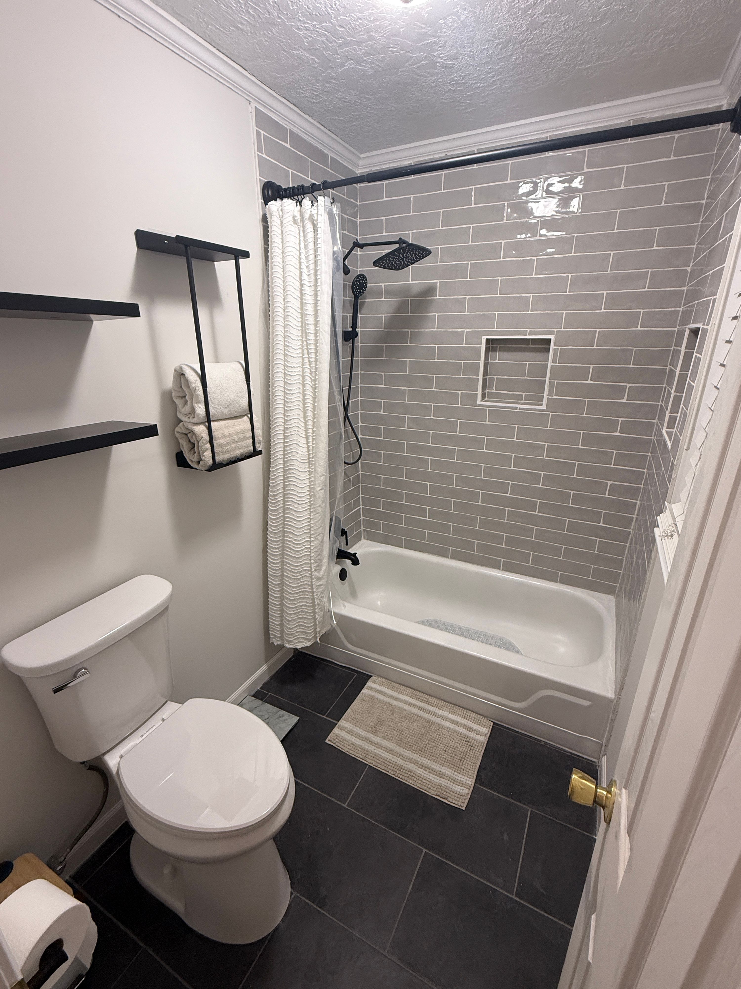 Beautiful remodeled family bathroom
