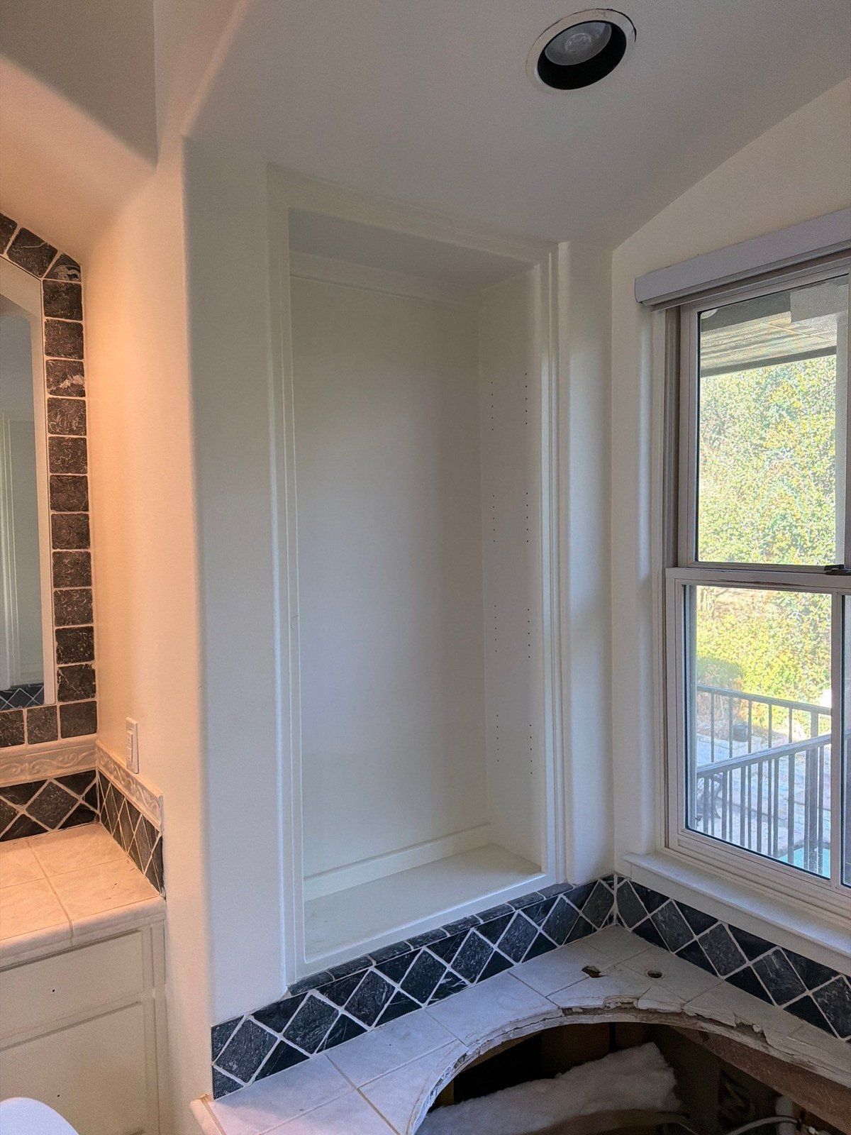 Bathroom before painting in Austin, TX by Hill Country Painting