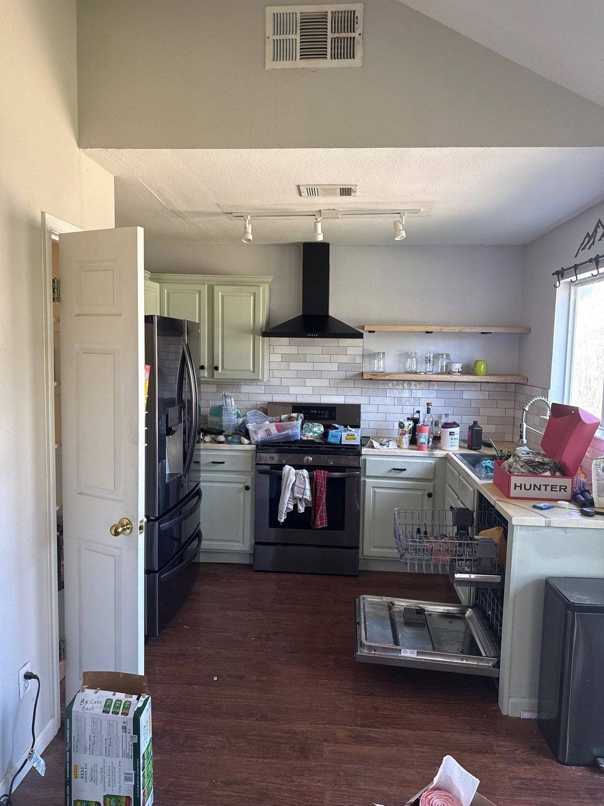 Kitchen before painting in Austin, TX by Hill Country Painting