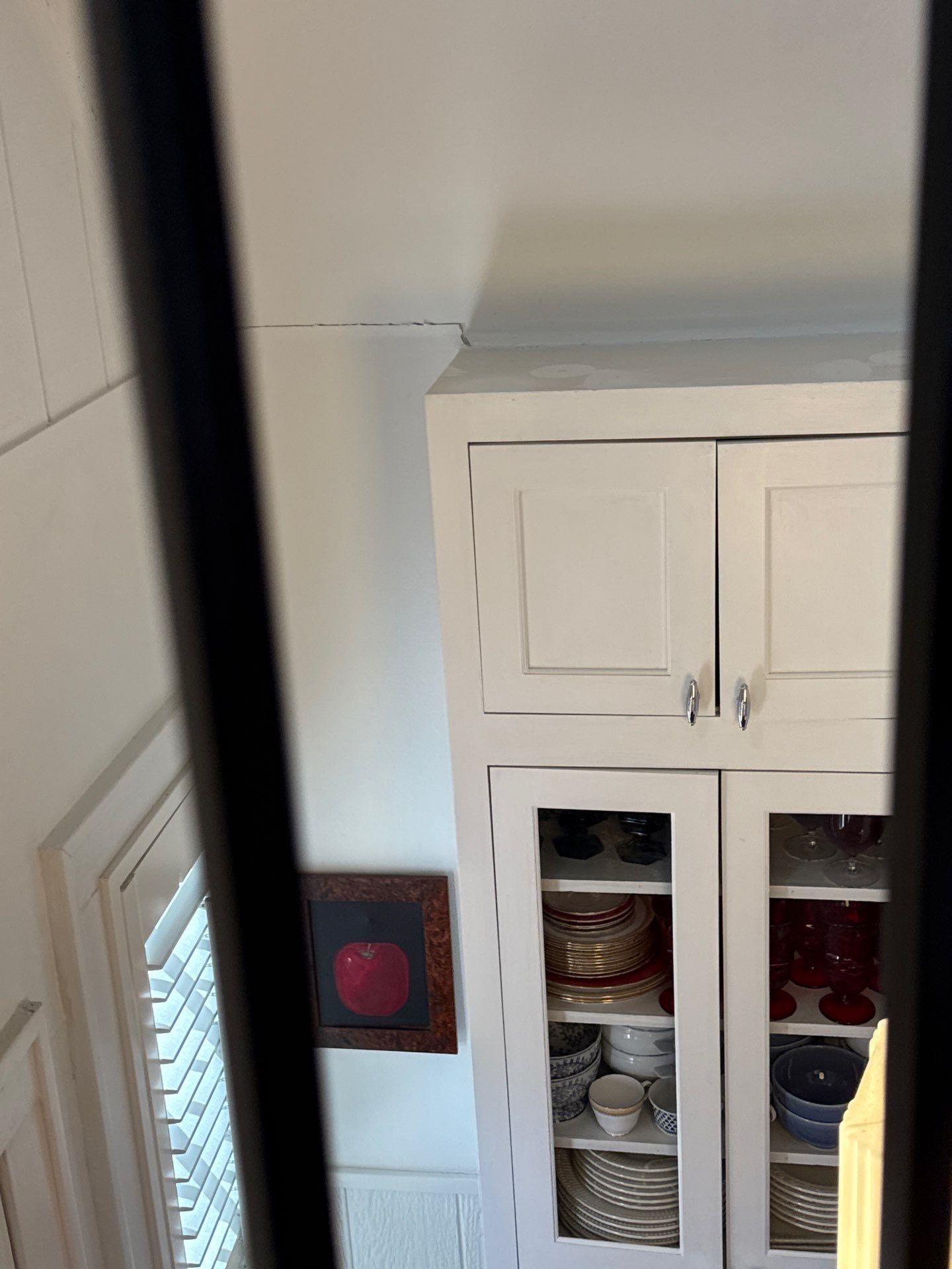 Kitchen cabinetry ahead of cabinet painting in Austin, TX by Hill Country Painting