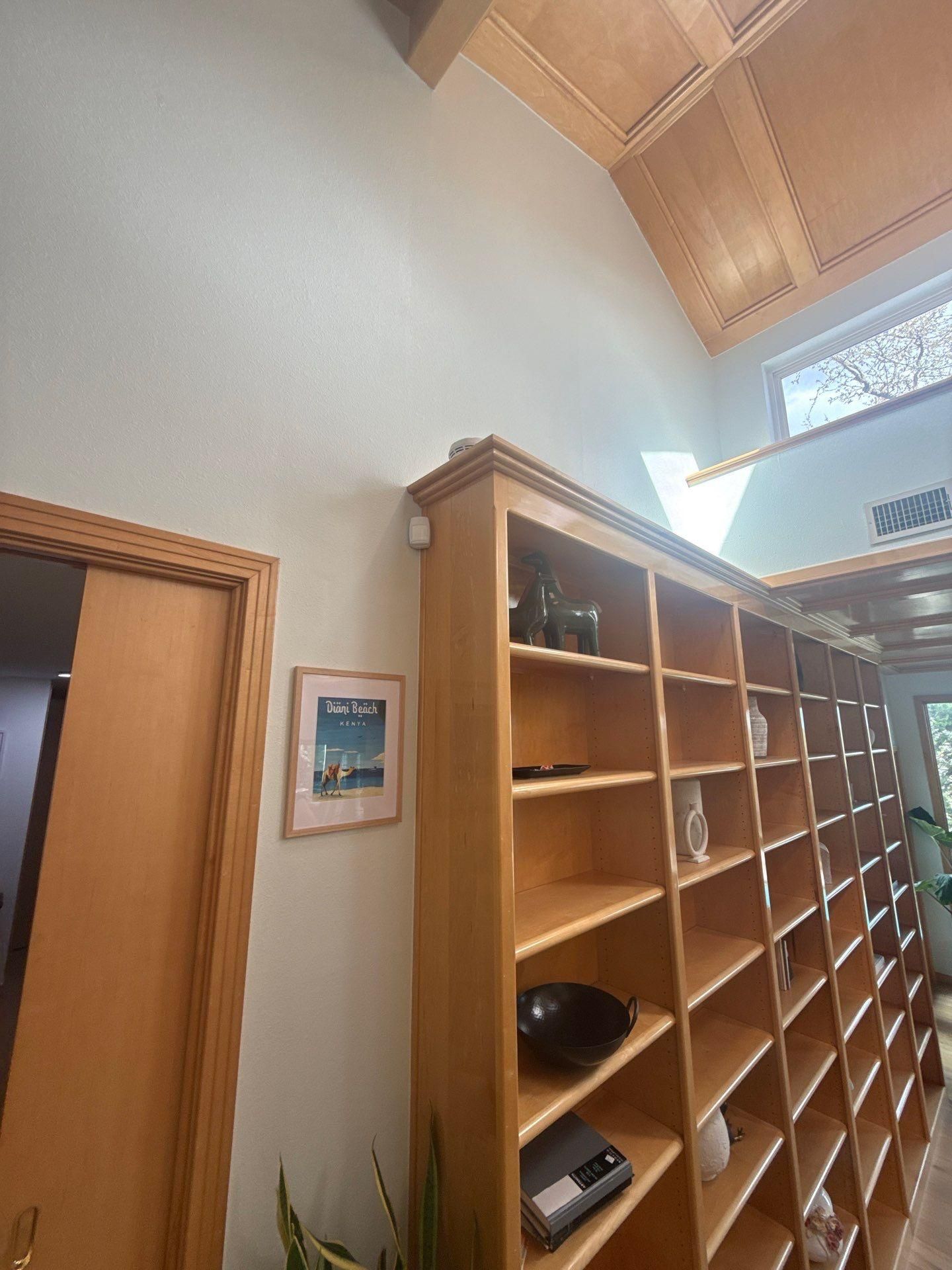Entry way ahead of interior painting in Austin, TX by Hill Country Painting