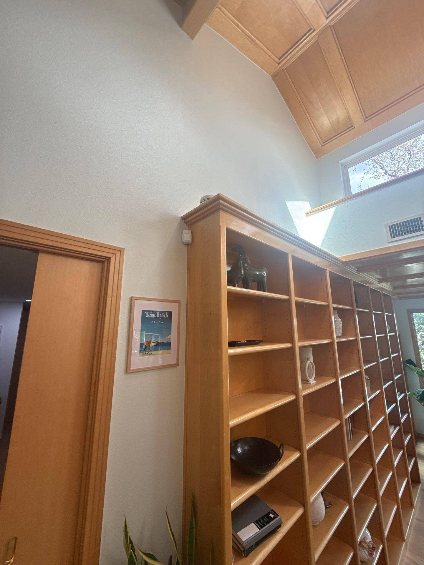 Entry way ahead of interior painting in Austin, TX by Hill Country Painting