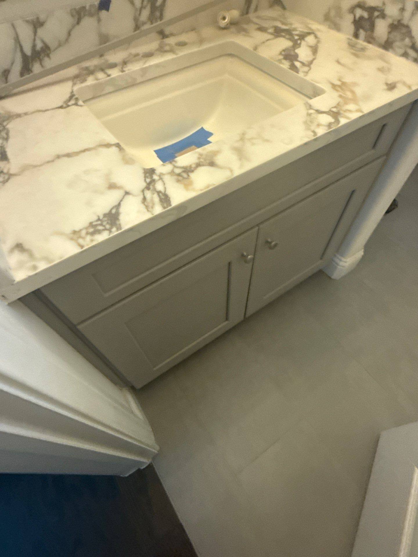 Bathroom vanity and countertop