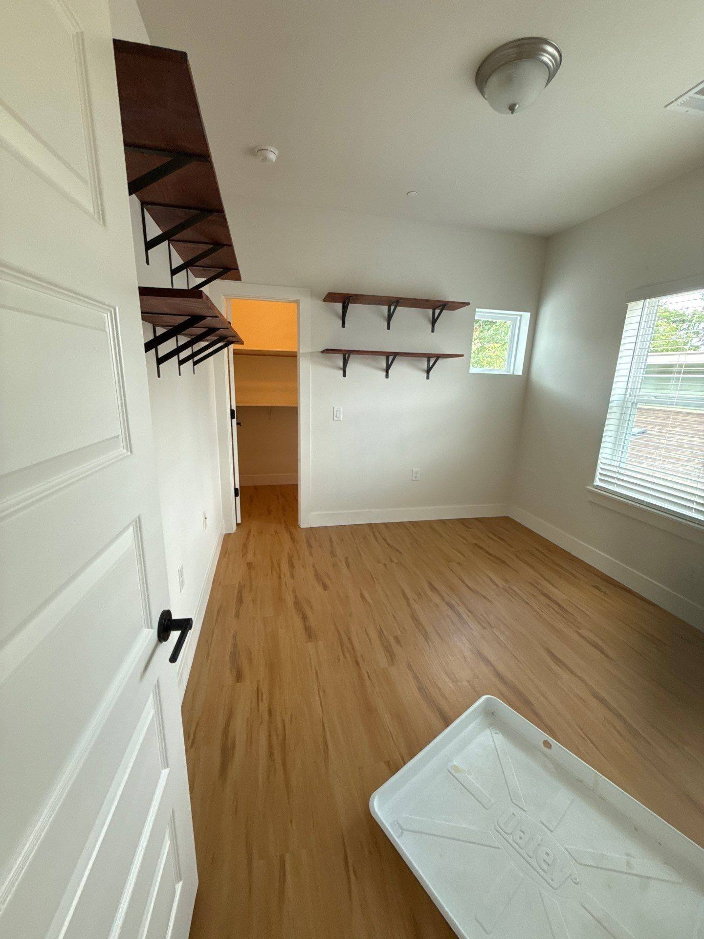 Bedroom ahead of painting