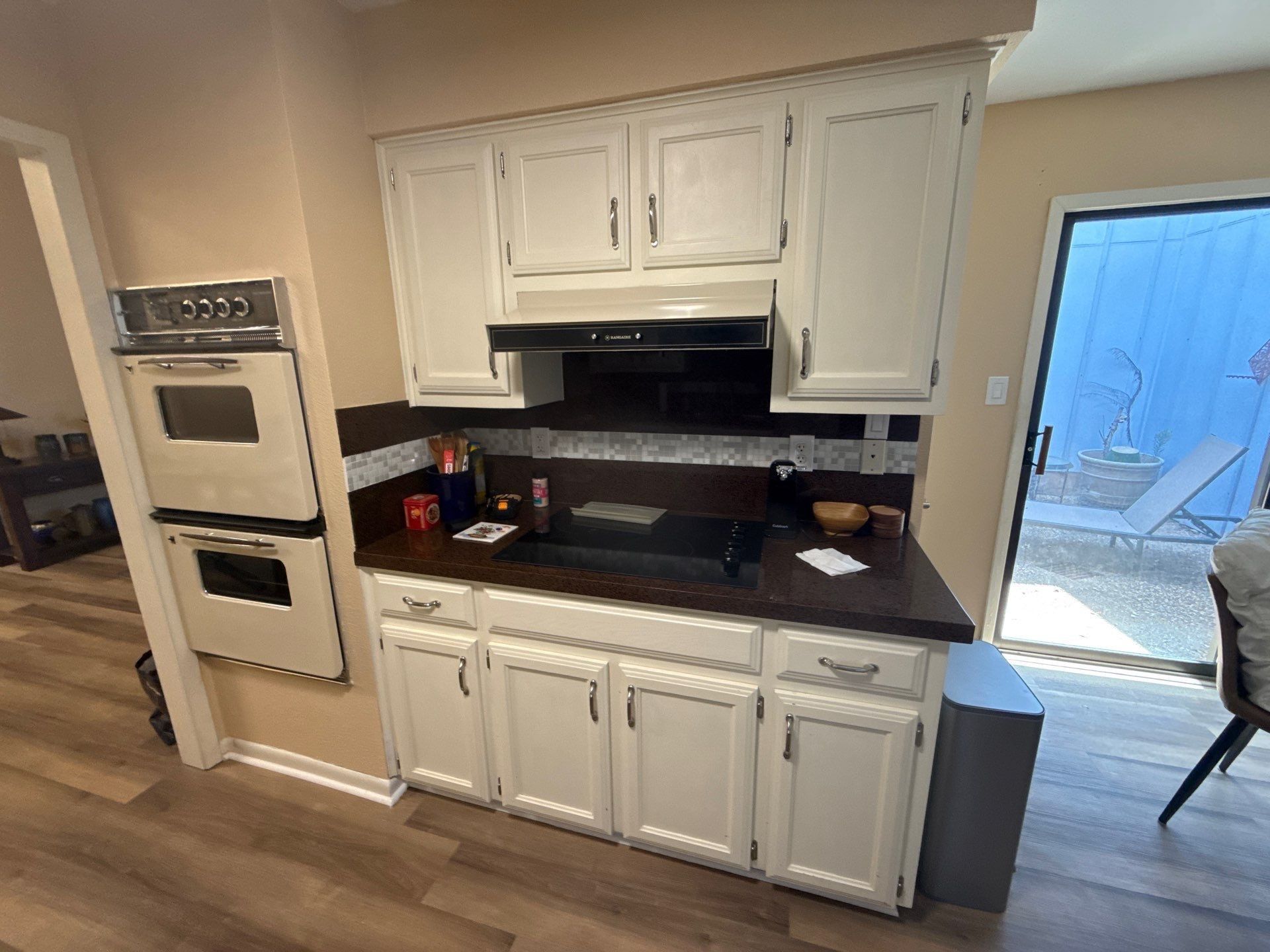 Kitchen cabinets and appliances