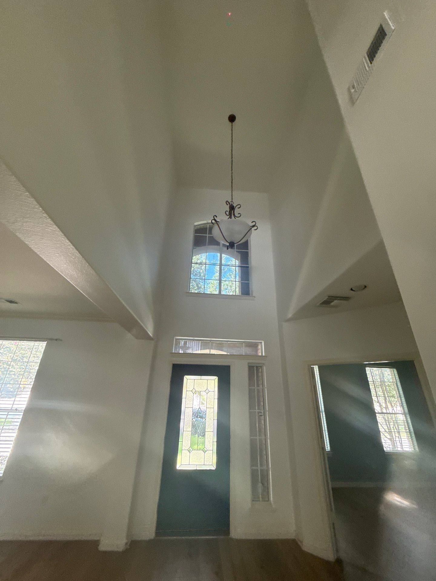Two story entry way