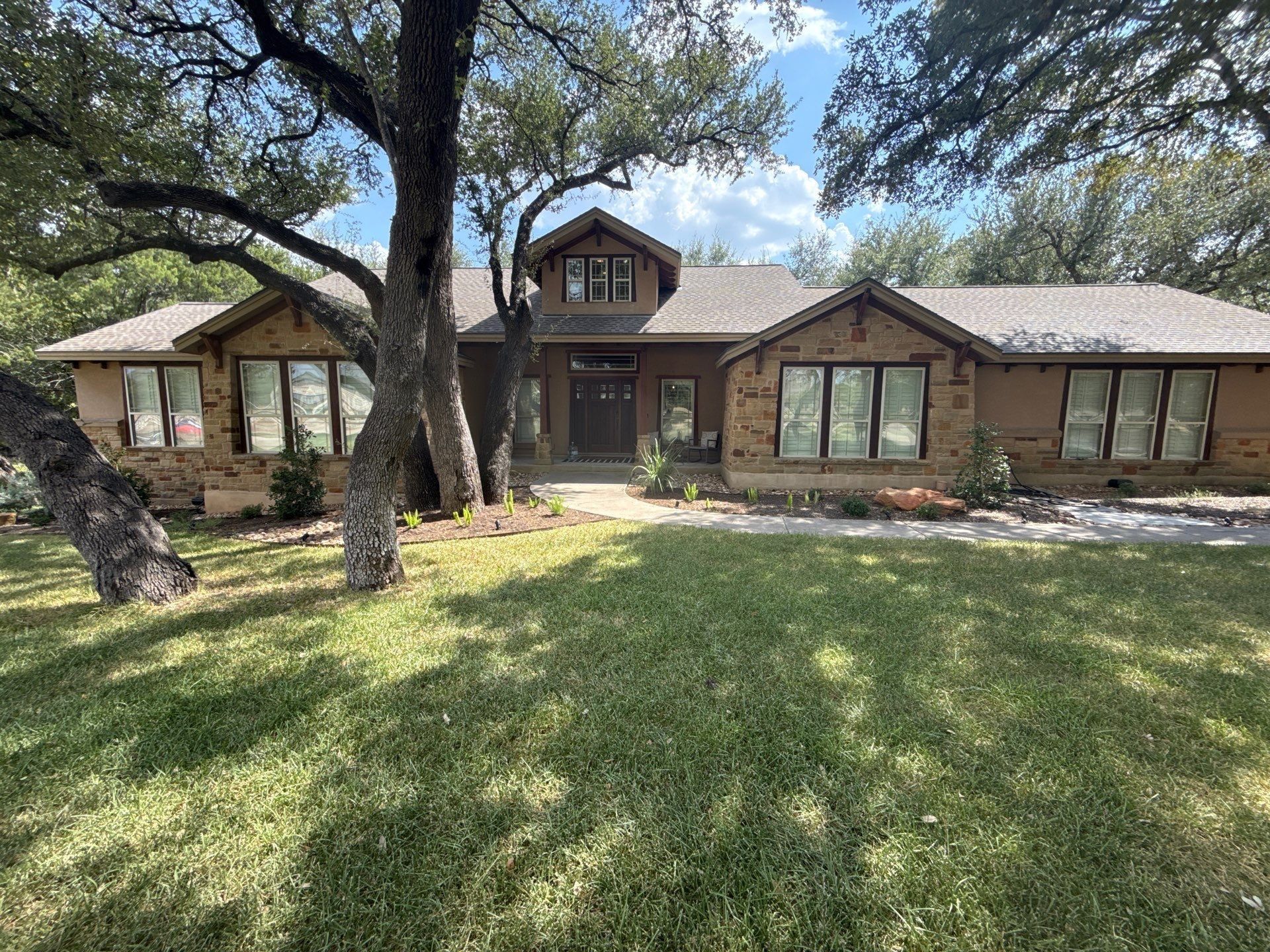 Front exterior of the home