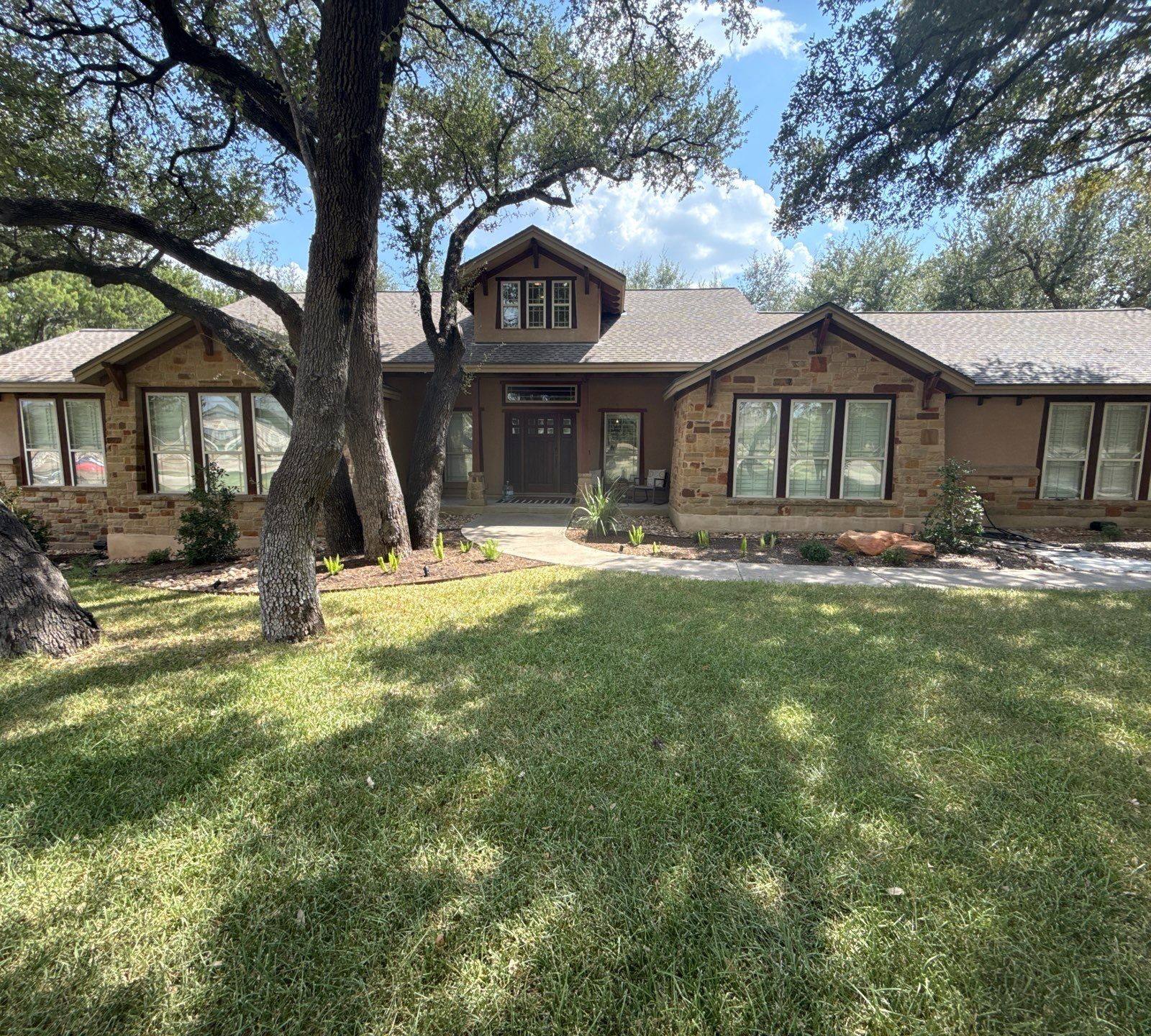 Front exterior of the home