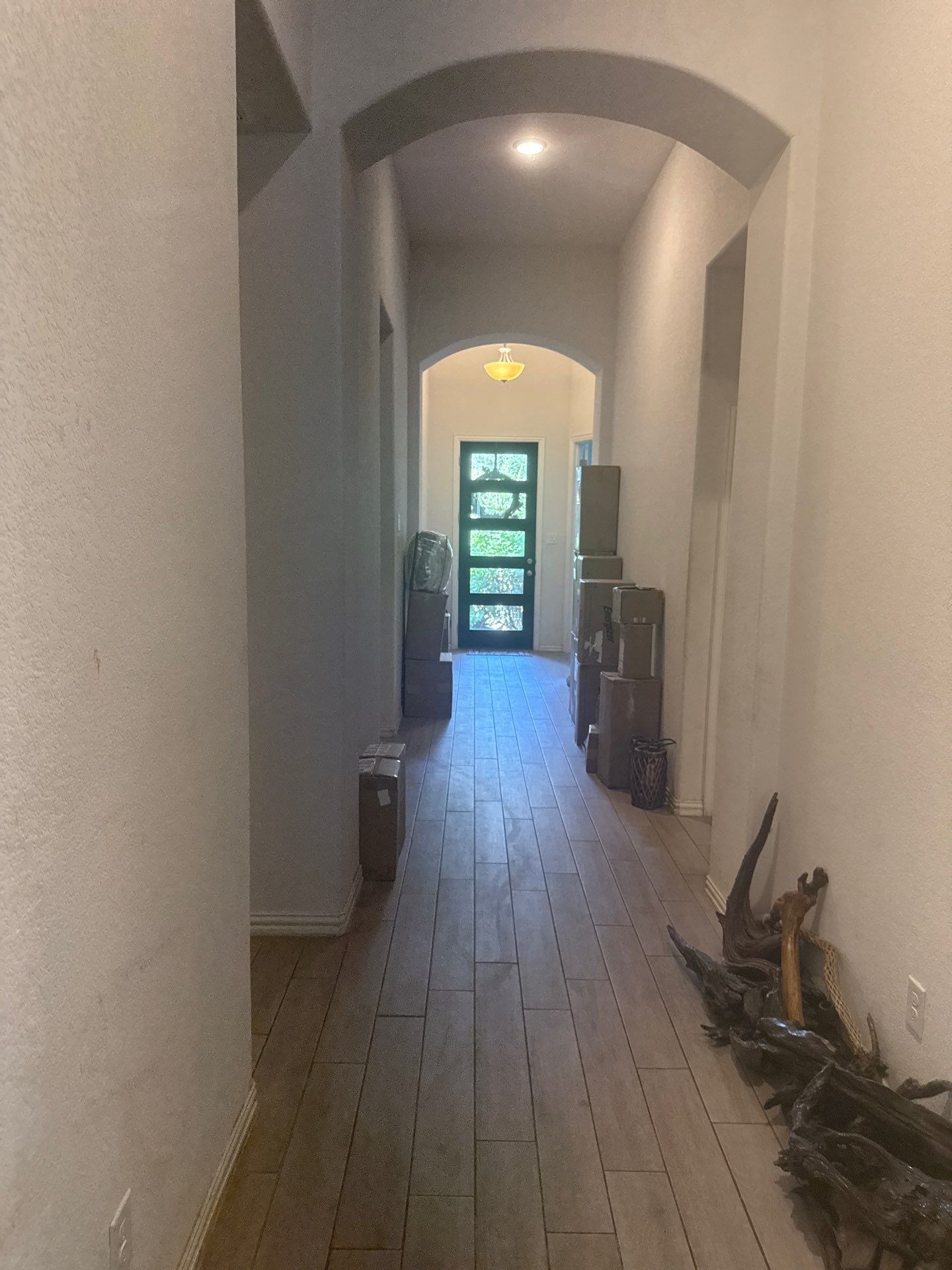 Front entry hallway