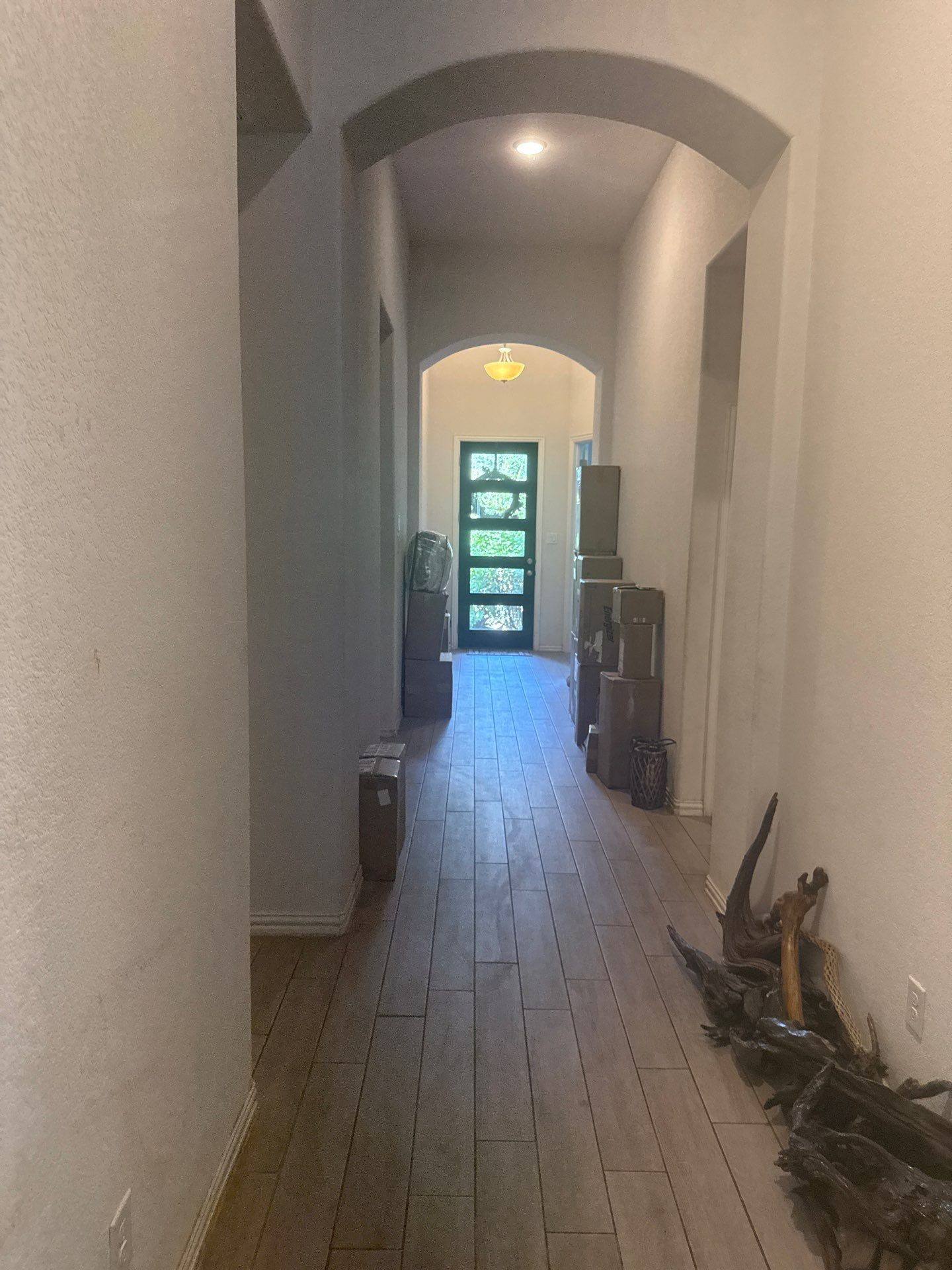 Front entry hallway
