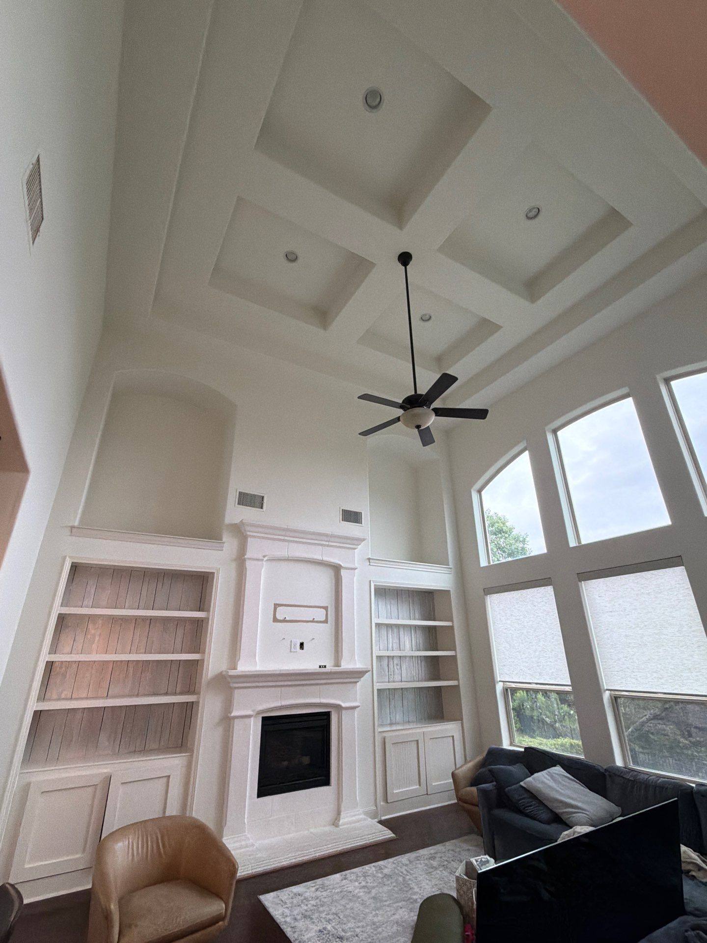 Interior painting project photo