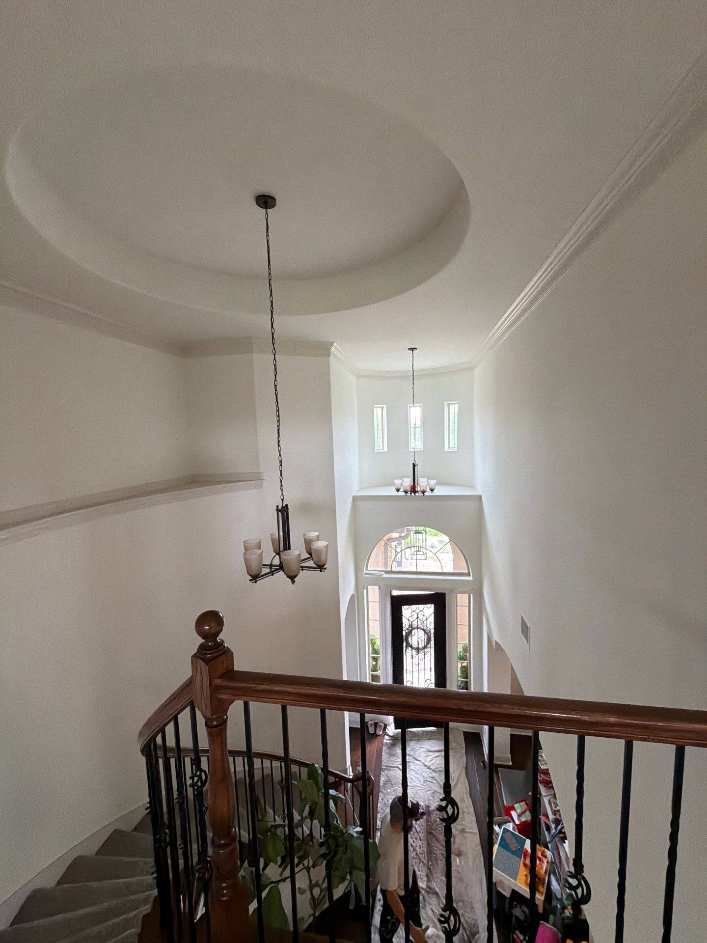 Interior painting project photo