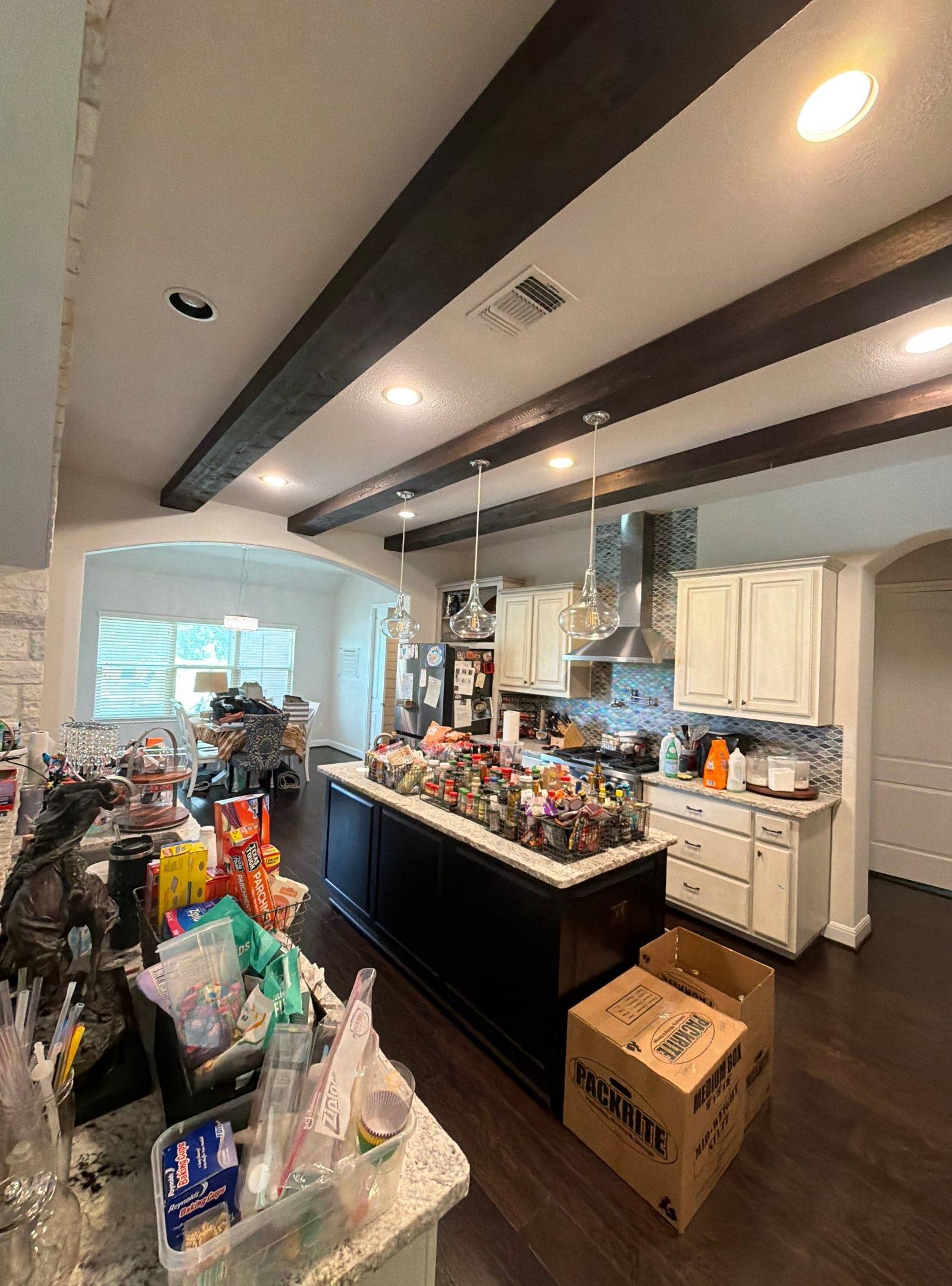 Interior painting project photo