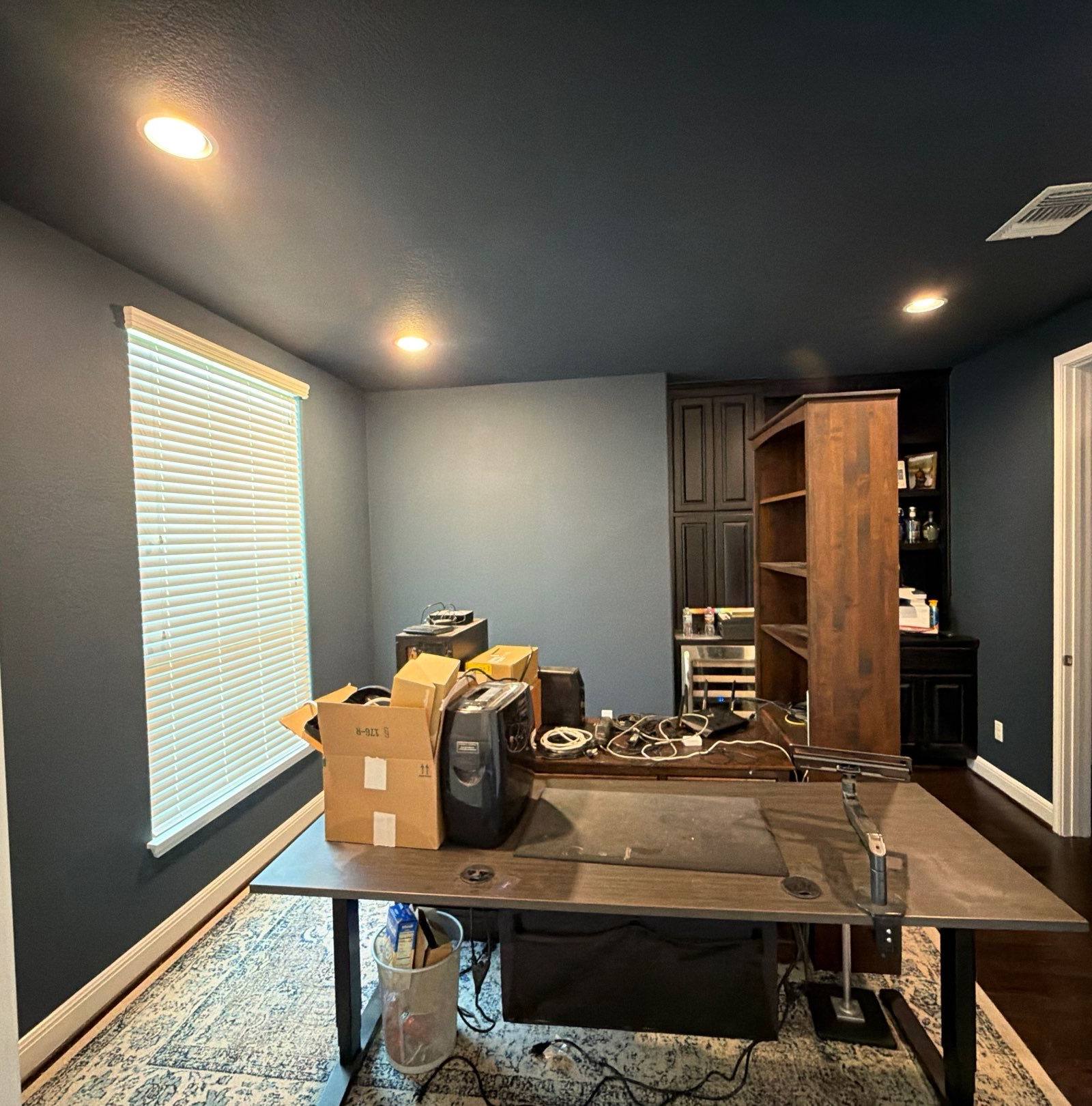 Interior painting project photo