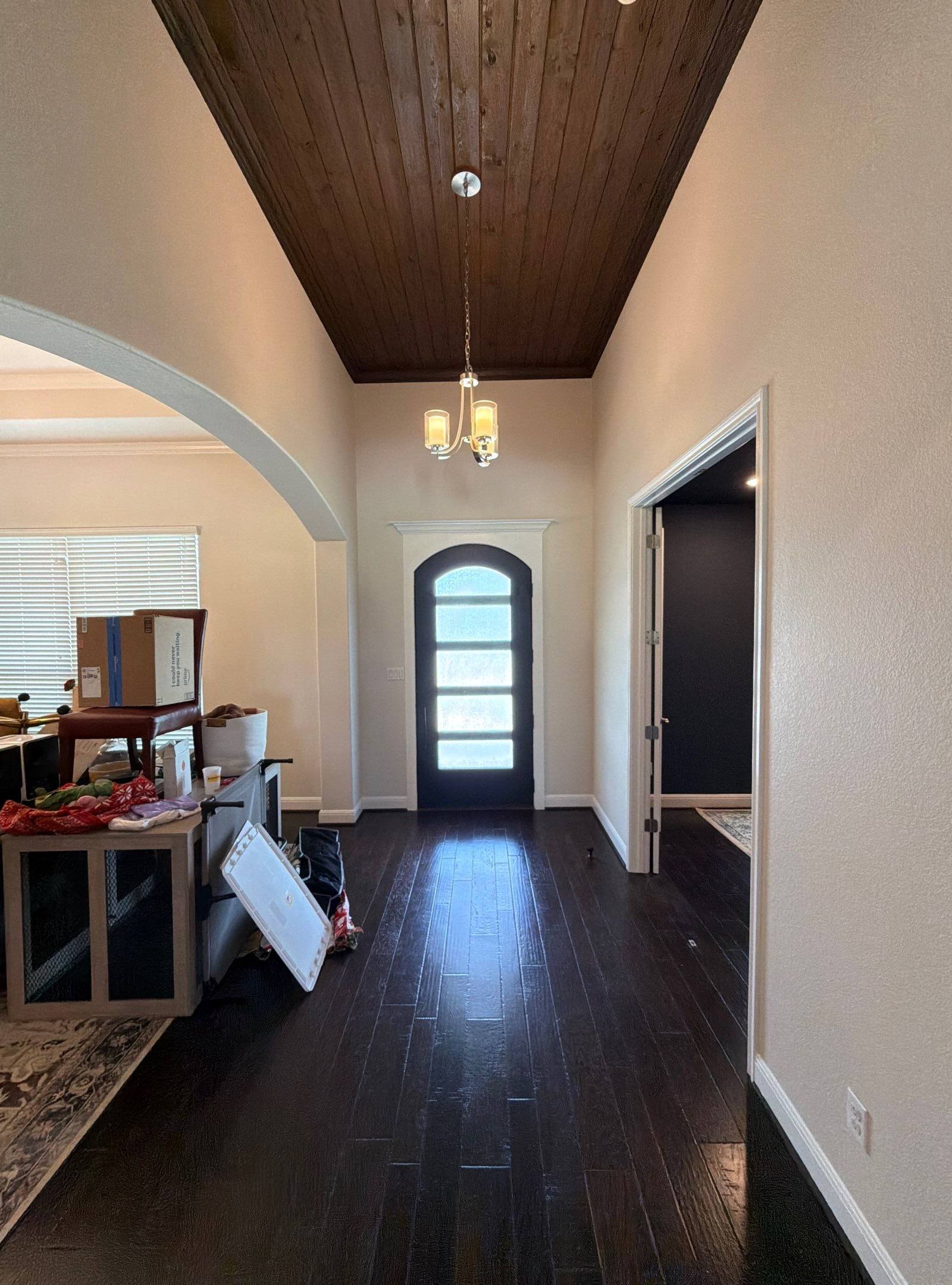 Interior painting project photo