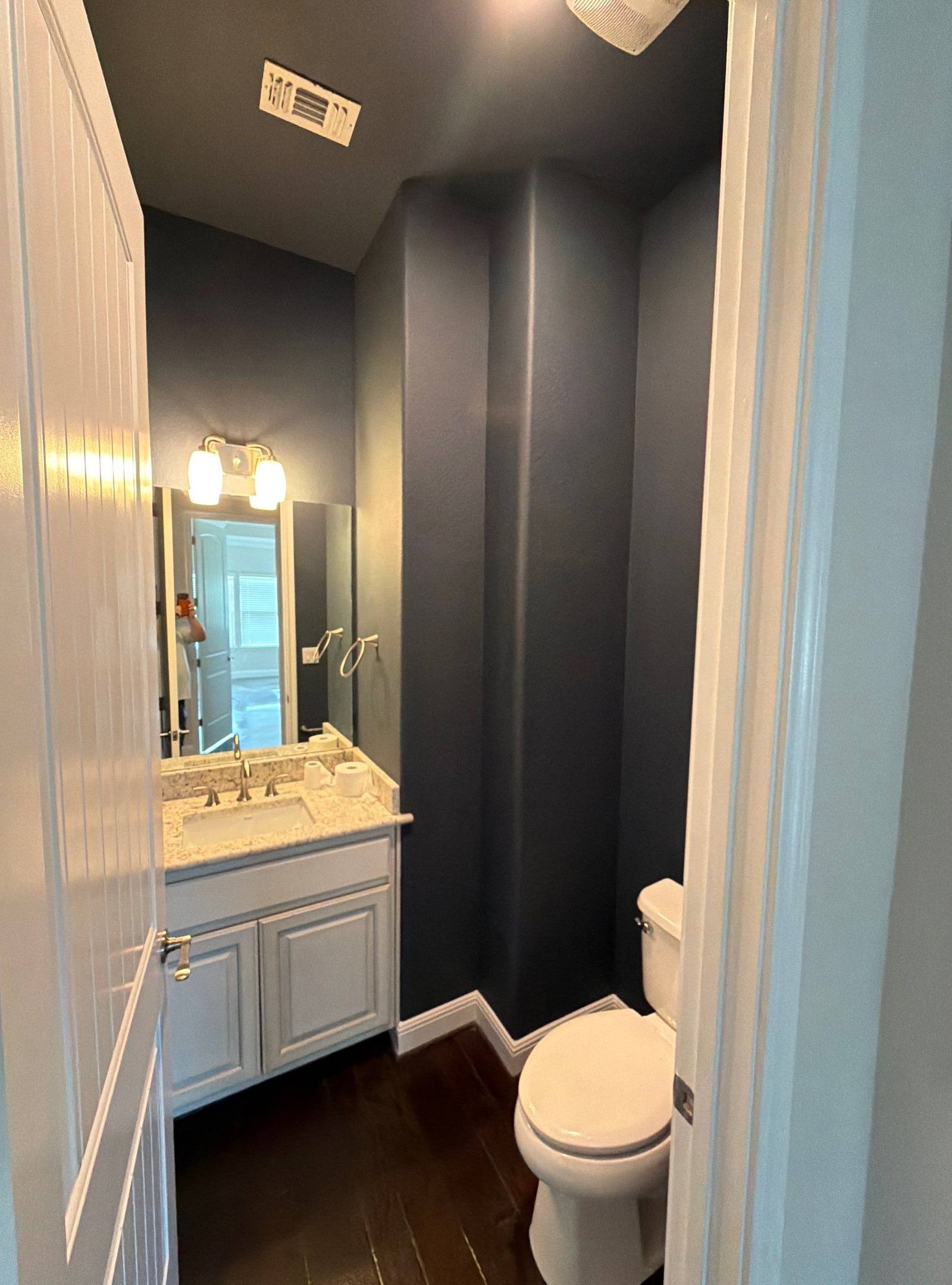 Interior painting project photo