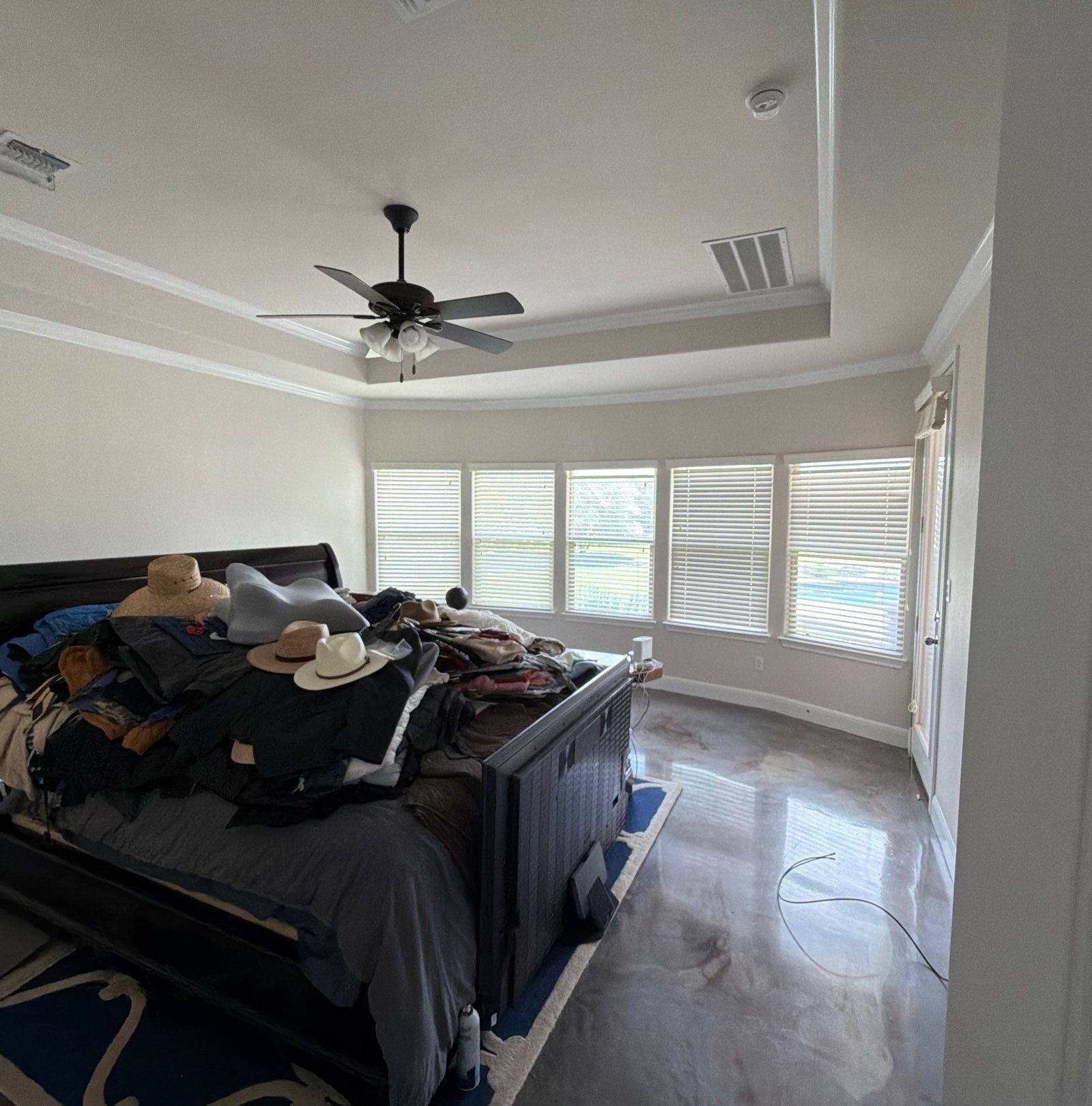 Interior painting project photo