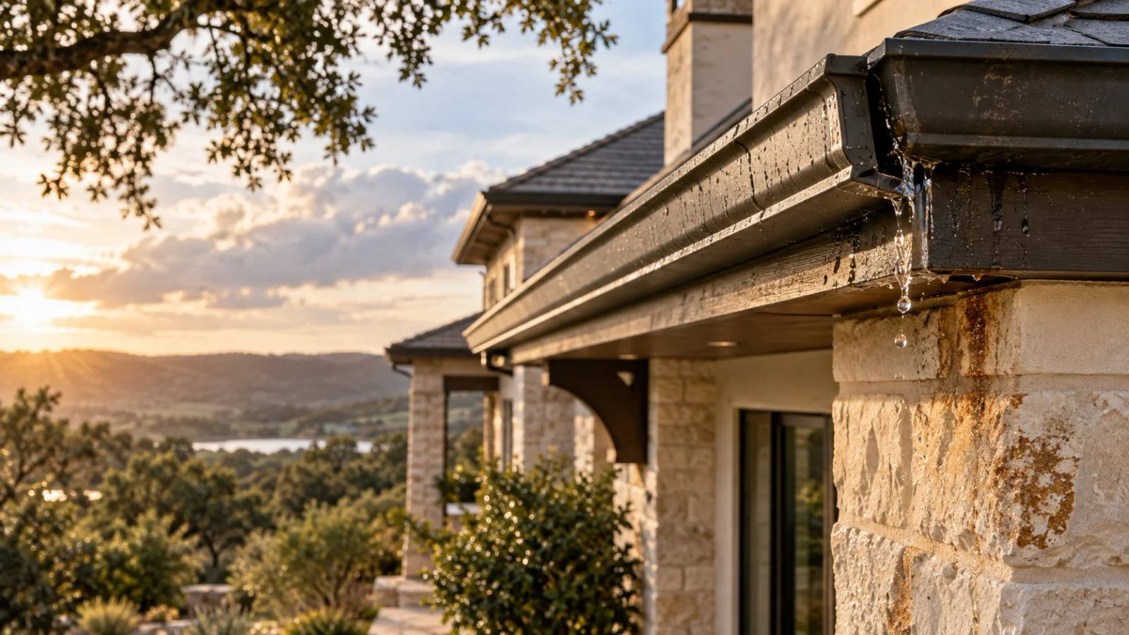 Gutter repair illustration