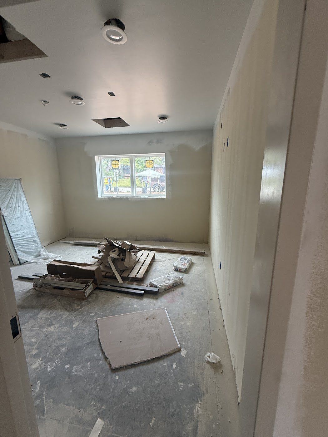 Level 5 Drywall & Ceiling Grid — after