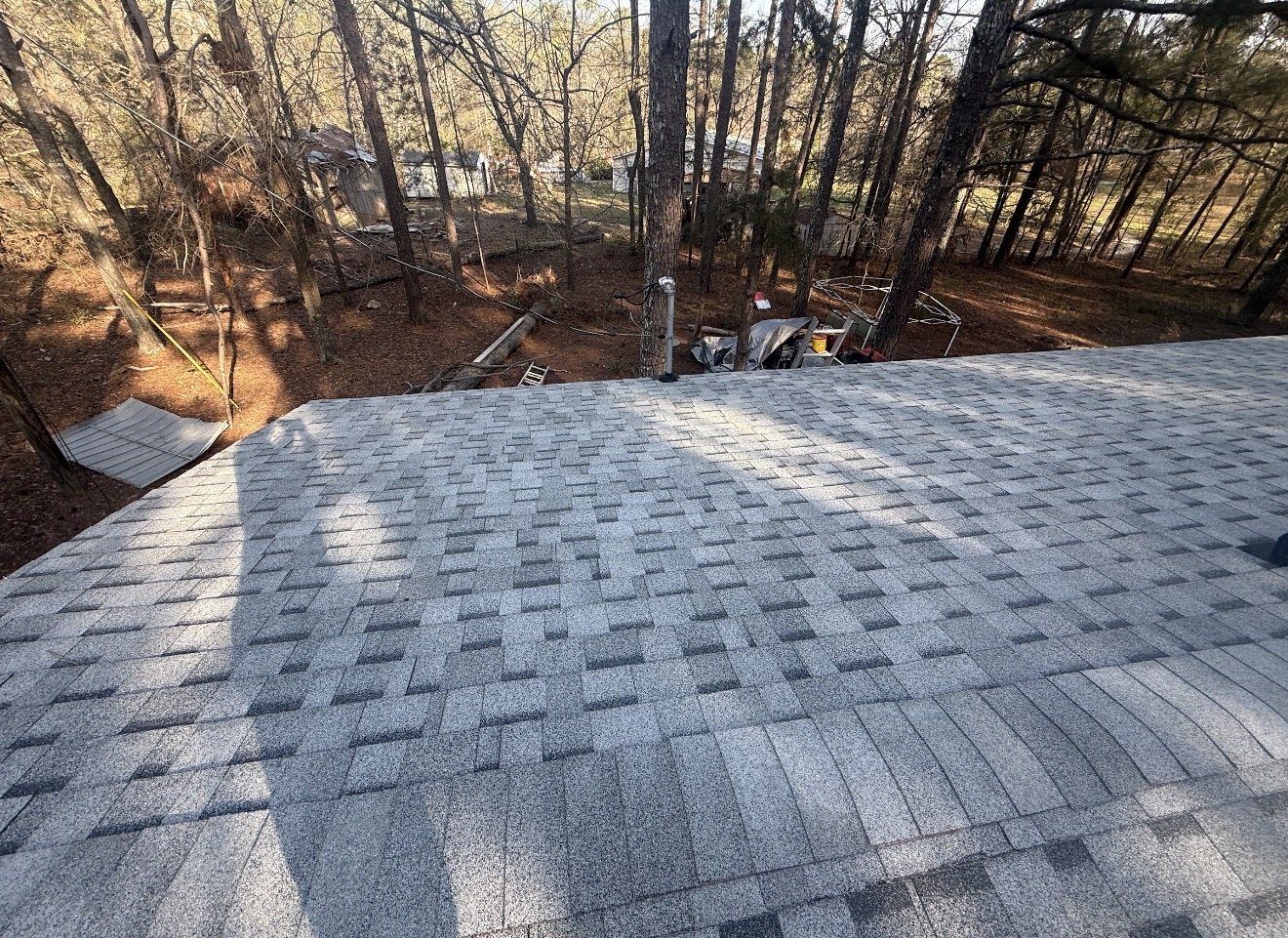 Storm Damage — Roof & Structure Rebuild — after
